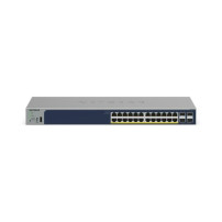 Netgear Smart GS728TPP - Switch - L3 Lite - Smart - 24 x 10/100/1000 (PoE+)