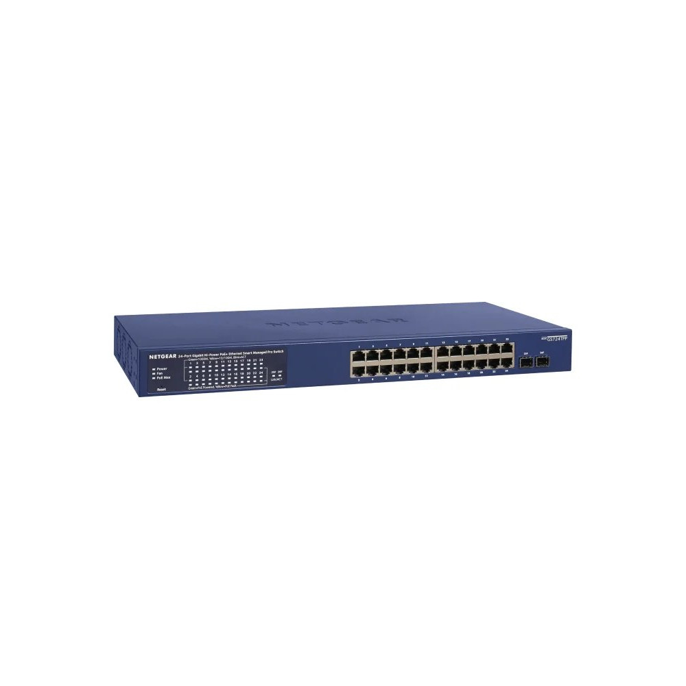 Netgear Smart GS724TP - Switch - L3 Lite - Intelligente - 24 x 10/100/1000 (PoE+)