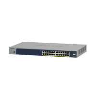Netgear Smart GS724TPP - Switch - L3 Lite - Smart - 24 x 10/100/1000 (PoE+)