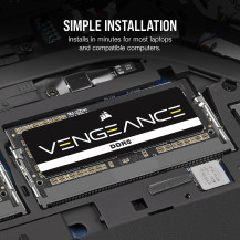 Corsair Vengeance CMSX32GX5M2A5600C48, 32 GB, 2 x 16 GB, DDR5, 5600 MHz, 262-pin SO-DIMM