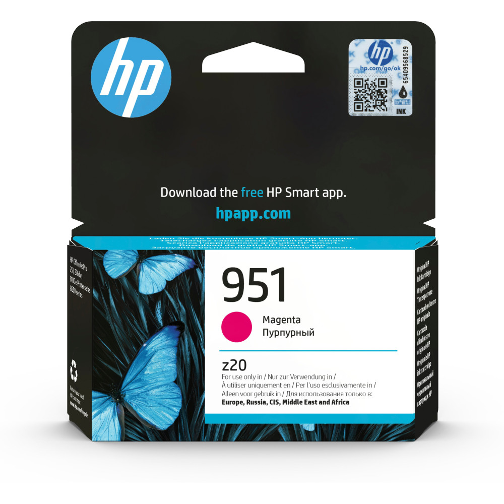 HP Cartuccia originale inchiostro magenta 951 HP Cartuccia originale inchiostro magenta 951
