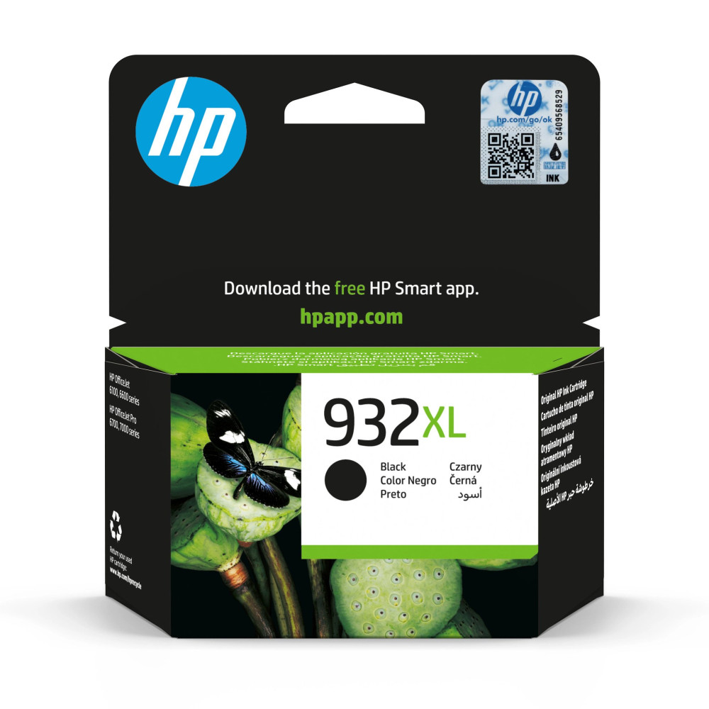 HP Cartuccia originale inchiostro nero ad alta capacità 932XL HP Cartuccia originale inchiostro nero ad alta capacità 932XL