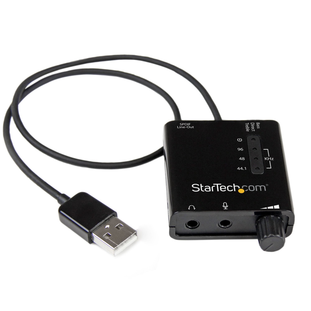 StarTech.com StarTech USB Audio Adapter - Soundcard esterna USB