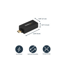 StarTech.com Startech Adattatore USB-C a Ethernet Gigabit