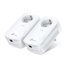 TP-LINK TL-PA8010P KIT - Kit di Avvio - Adattatore Powerline con porta Gigabit Ethernet, HomePlug AV (HPAV)