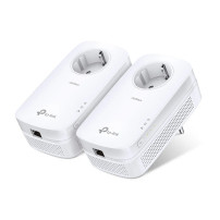 TP-LINK TL-PA8010P KIT - Kit di Avvio - Adattatore Powerline con porta Gigabit Ethernet, HomePlug AV (HPAV)