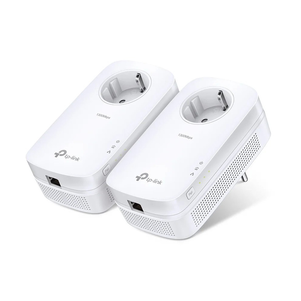 TP-LINK TL-PA8010P KIT - Kit di Avvio - Adattatore Powerline con porta Gigabit Ethernet, HomePlug AV (HPAV)