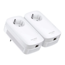 TP-LINK TL-PA8010P KIT - Kit di Avvio - Adattatore Powerline con porta Gigabit Ethernet, HomePlug AV (HPAV)