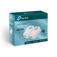 TP-LINK TL-PA8010P KIT - Kit di Avvio - Adattatore Powerline con porta Gigabit Ethernet, HomePlug AV (HPAV)