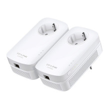 TP-LINK TL-PA8010P KIT - Kit di Avvio - Adattatore Powerline con porta Gigabit Ethernet, HomePlug AV (HPAV)