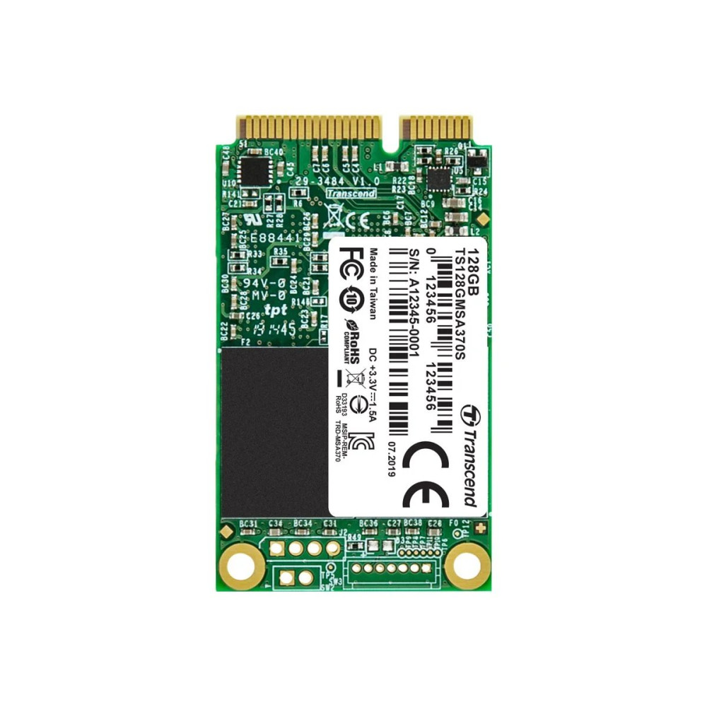 Transcend 370S - SSD - 128 GB - interno - mSATA
