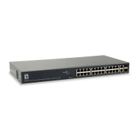 LevelOne GEP-2651 - Switch - Smart - 24 x 10/100/1000 (PoE+)