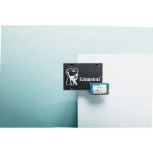 Kingston KC600 - SSD - crittografato - 2 TB - interno - 2,5" (6,4 cm)