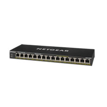 Netgear GS316PP - Switch - non gestito - 16 x 10/100/1000 (PoE+)
