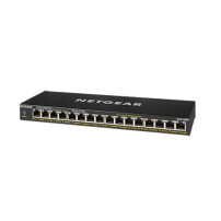 Netgear GS316PP - Switch - non gestito - 16 x 10/100/1000 (PoE+)