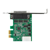 StarTech.com scheda di espansione seriale PCI Express RS232 - scheda host controller seriale PCIe RS232 - scheda di conversione 
