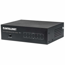 Intellinet 8-porto Switch Gigabit Ethernet PoE+, conforme a IEEE 802.3at/af Power over Ethernet (PoE+/PoE)