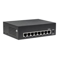 Intellinet 8-porto Switch Gigabit Ethernet PoE+, conforme a IEEE 802.3at/af Power over Ethernet (PoE+/PoE)