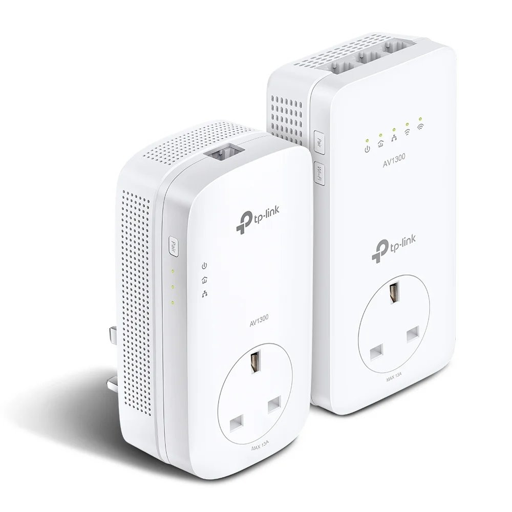 TP-LINK TL-WPA8631P KIT V3 Wi-Fi Kit - Pacchetto di adattatori Powerline 1GbE, HomePlug AV (HPAV)