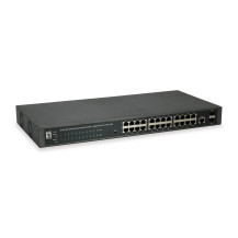 LevelOne GEP-2652 - Switch - Smart - 24 x 10/100/1000 (PoE+)