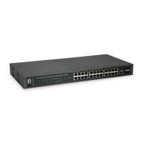 LevelOne GEP-2652 - Switch - Smart - 24 x 10/100/1000 (PoE+)