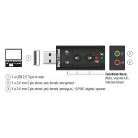 Scheda sonora Delock - 24-Bit - 96 kHz - 7.1