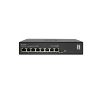 LevelOne Hilbert 10ÔÇØ 8-Port Gigabit Smart Lite Switch, 8 x Gigabit RJ45 (10/100/1000), gestito, L2, Gigabit Ethernet (10/100/1