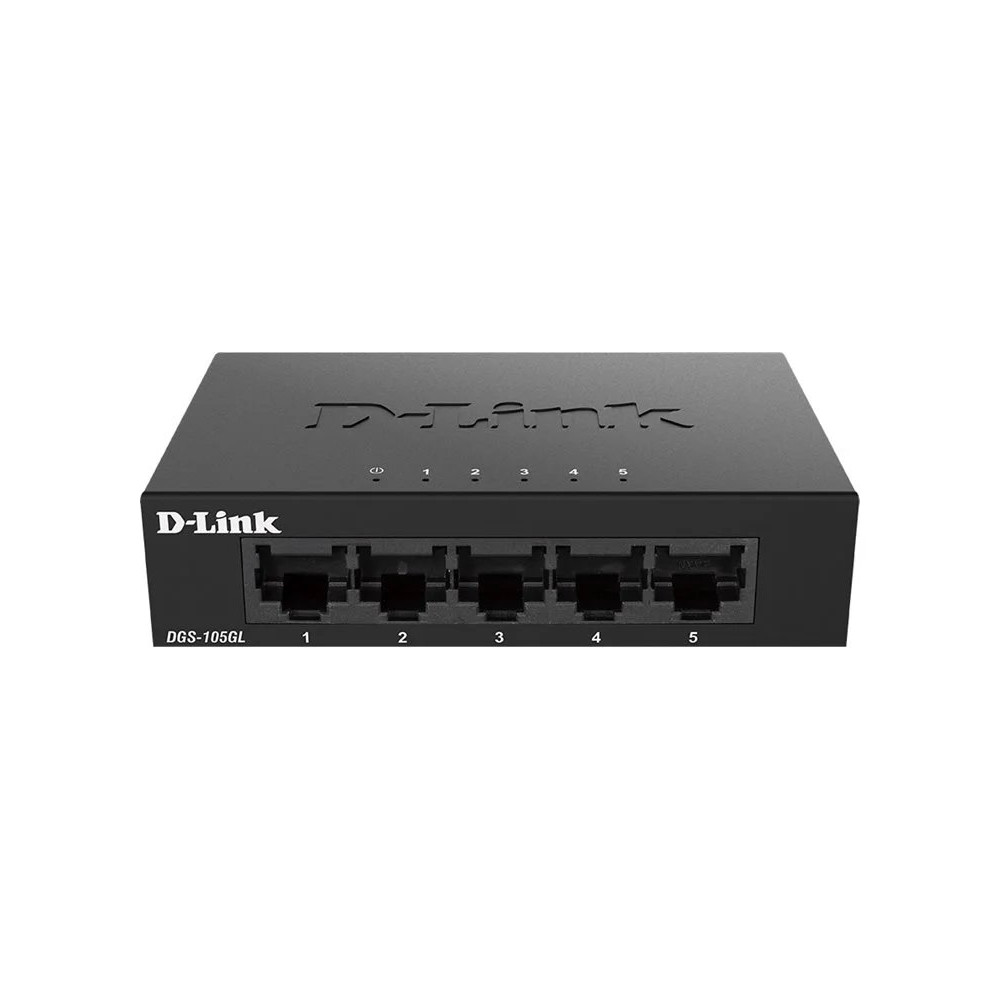 D-Link DGS 105GL - Switch - non gestito - 5 x 10/100/1000