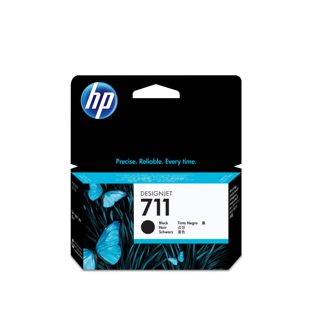 HP Cartuccia inchiostro nero DesignJet 711, 38 ml HP Cartuccia inchiostro nero DesignJet 711, 38 ml