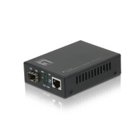LevelOne GVT-2000 - Convertitore di media - 1GbE - 10Base-T, 100Base-TX, 1000Base-T, 1000Base-X - RJ-45 / SFP (mini-GBIC)