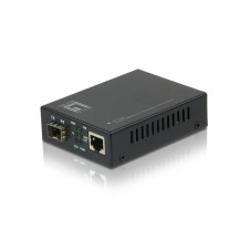 LevelOne GVT-2000 - Convertitore di media - 1GbE - 10Base-T, 100Base-TX, 1000Base-T, 1000Base-X - RJ-45 / SFP (mini-GBIC)
