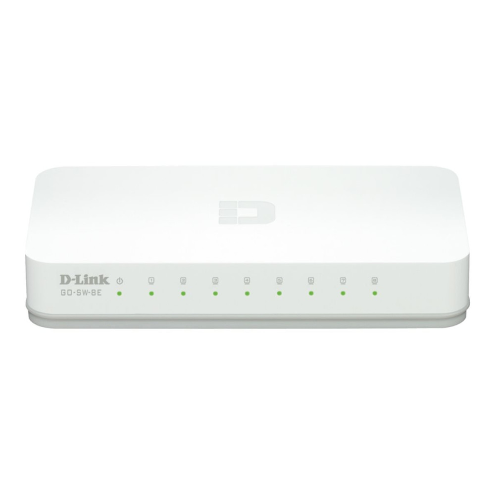 D-Link dlinkgo GO-SW-8E - Switch - 8 x 10/100 - Desktop