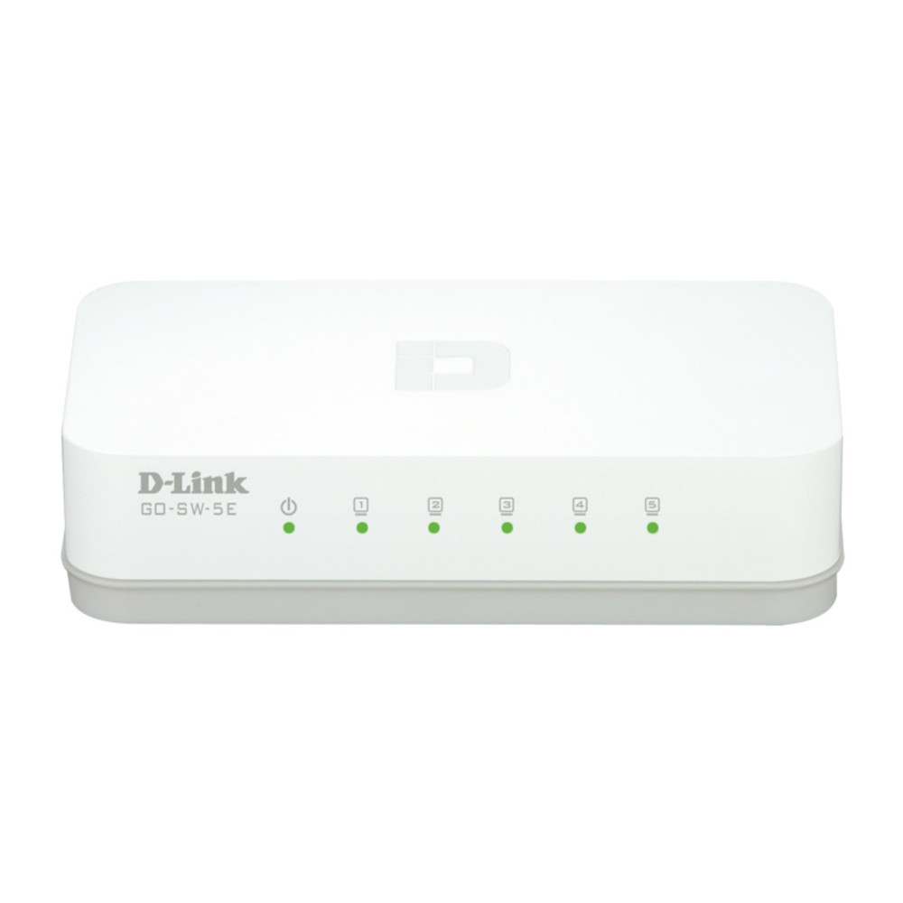 D-Link dlinkgo GO-SW-5E - Switch - 5 x 10/100 - Desktop