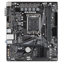 Gigabyte H610M H V3 DDR4 - 1.0 - scheda madre - micro ATX - supporto LGA1700 - chip H610 - USB 3.2 Gen 1 - LAN Gigabit - grafica