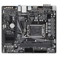Gigabyte H610M H V3 DDR4 - 1.0 - scheda madre - micro ATX - supporto LGA1700 - chip H610 - USB 3.2 Gen 1 - LAN Gigabit - grafica