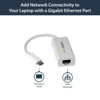 StarTech.com Startech Adattatore da USB-C a Gigabit - Thunderbolt