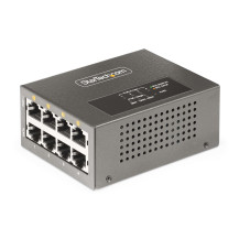 StarTech.com 4-port Multi-Gigabit PoE++ Injector, fino a 5G e 95W, Non gestito - Inserimento di potenza (montabile su DIN-Rail o