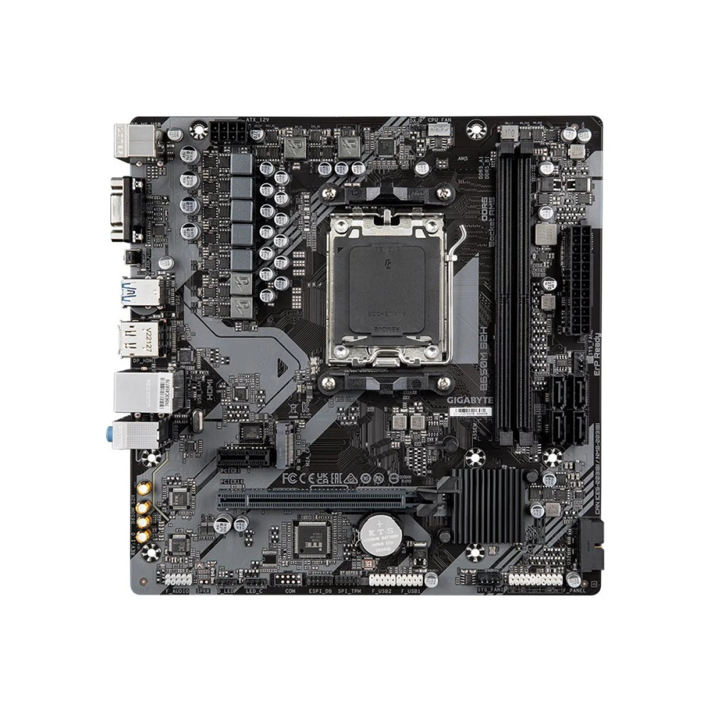 Gigabyte B650M S2H - 1.0 - scheda madre - micro ATX - Socket AM5 - Chipsatz AMD B650 - USB 3.2 Gen 1 - LAN Gigabit - grafica int
