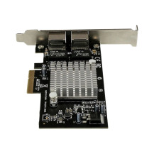 StarTech.com Scheda di rete PCI Express Dual Port (PCIe x4) Gigabit Ethernet per server - scheda di rete a 2 porti - Intel i350 