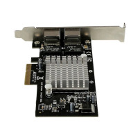 StarTech.com Scheda di rete PCI Express Dual Port (PCIe x4) Gigabit Ethernet per server - scheda di rete a 2 porti - Intel i350 