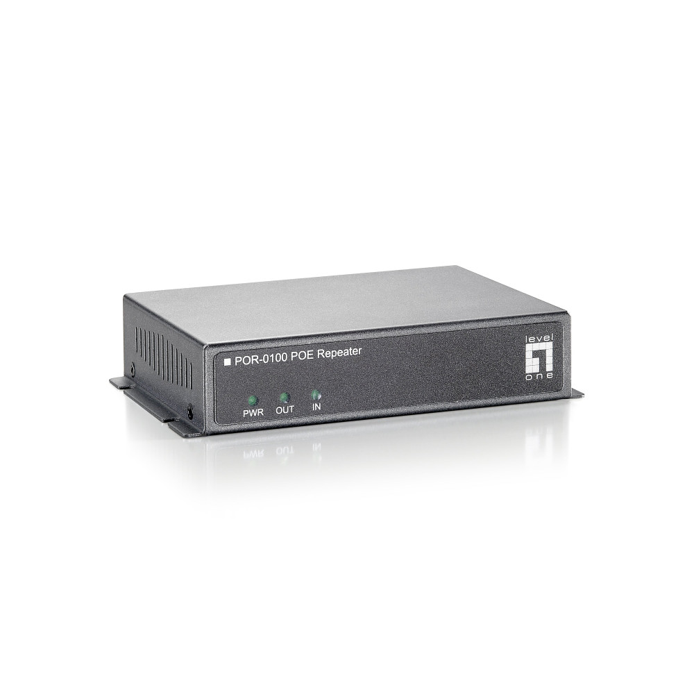 LevelOne POR-0100 PoE Repeater - Ripetitore - 100Mb