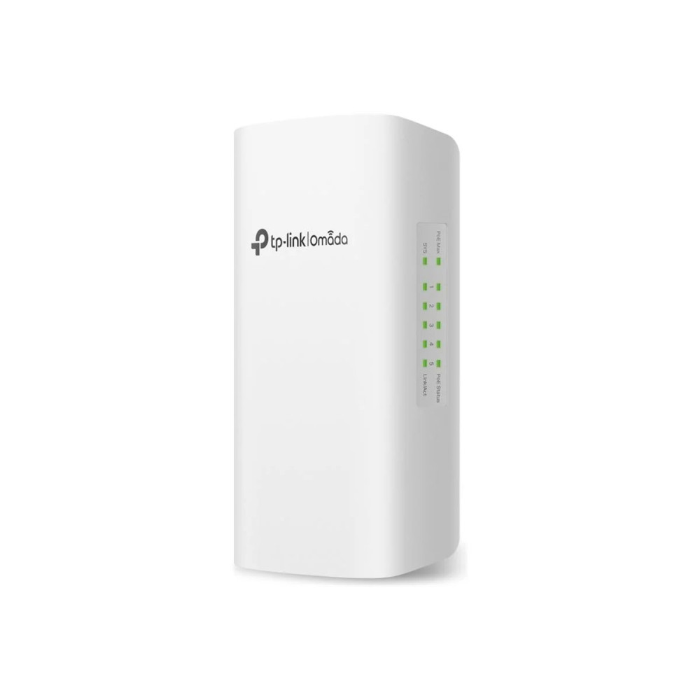 TP-LINK Omada SG2005P-PD, gestito, L2/L2+, Ethernet a 10G (100/1000/10000), alimentazione tramite Ethernet (PoE), desktop