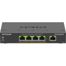 Netgear Plus GS305EPP - Switch - Smart - 5 x 10/100/1000 (4 PoE+)