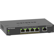 Netgear Plus GS305EPP - Switch - Smart - 5 x 10/100/1000 (4 PoE+)