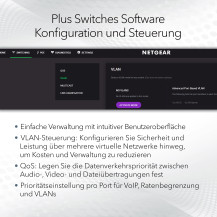 Netgear Plus GS305EP - Switch intelligente - 5 x 10/100/1000 (4 PoE+)