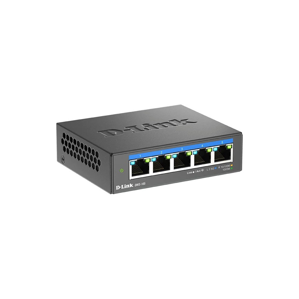D-Link DMS-105 - Switch - non gestito - 5 x 10/100/1000/2,5G