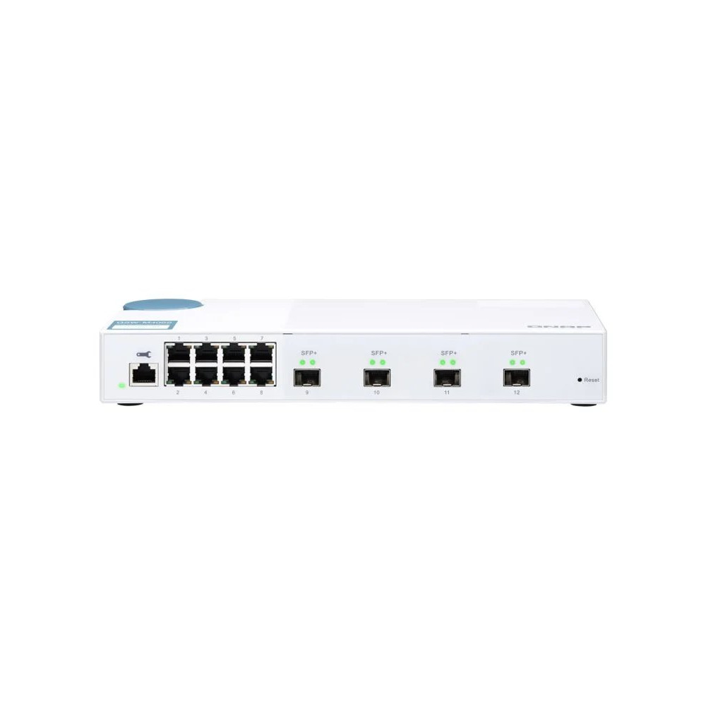 QNAP QSW-M408S - Switch gestito - 8 x 10/100/1000