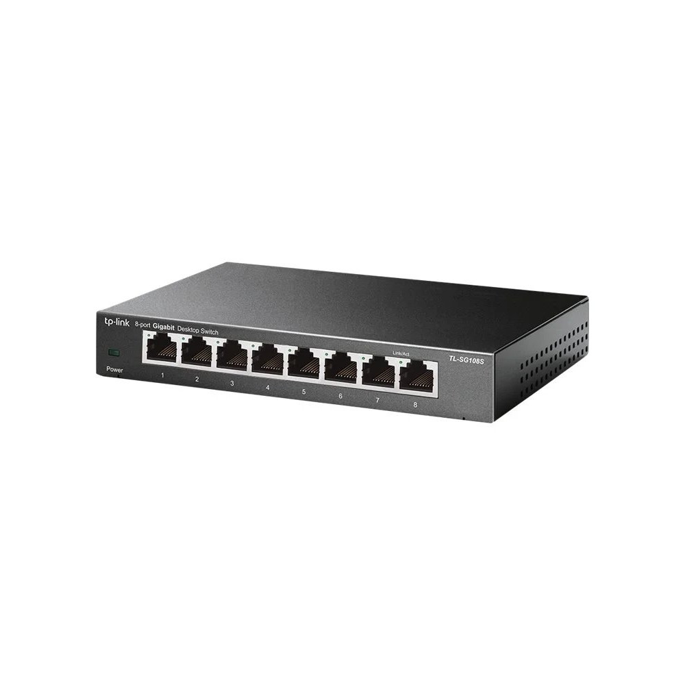 TP-LINK TL-SG108S - Switch - 8 x 10/100/1000