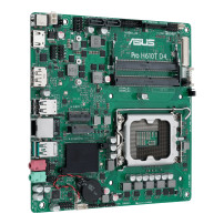 ASUS Pro H610T D4-CSM - Scheda Madre - Thin mini ITX - Socket LGA1700 - Chipset H610 - USB 3.2 Gen 1, USB 3.2 Gen 2 - LAN Gigabi