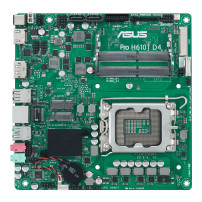 ASUS Pro H610T D4-CSM - Scheda Madre - Thin mini ITX - Socket LGA1700 - Chipset H610 - USB 3.2 Gen 1, USB 3.2 Gen 2 - LAN Gigabi